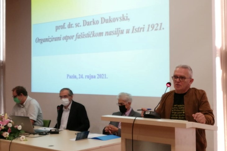 Anton Finderle, Josip Šiklić, Galiano Labinjan i Darko Dukovski